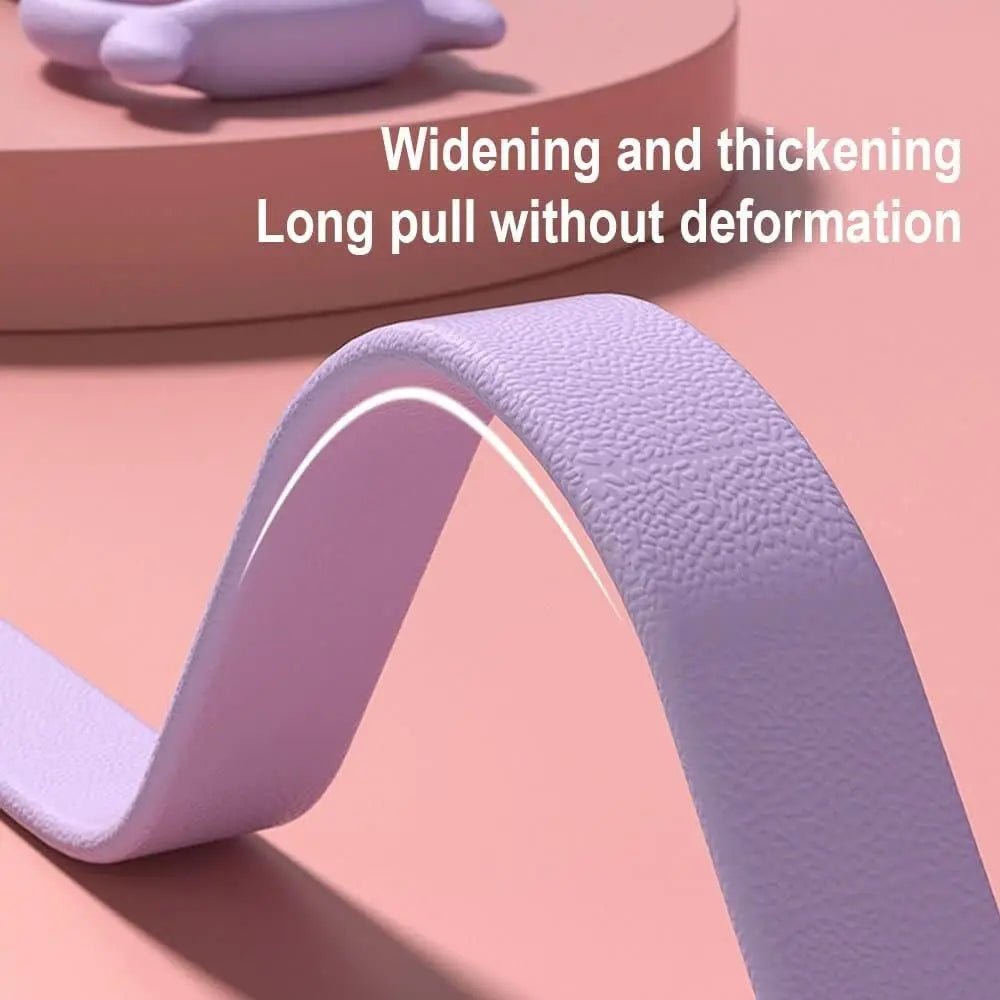 Yoga Stretch Strap | 8 - Shape Shoulder & Back Flexibility Trainer - Elastic Stretch Band - Fitsure